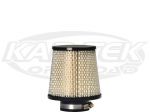 OTR CO10509 Conical 4-3/4" Top 5-3/4" Btm 5-1/2" Tall 2-1/2" Opening Cleanable Air Filter W/o Stud