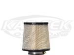 OTR CO10515 Conical 5-1/2" Top 6-1/4" Btm 6-1/4" Tall 3" Opening Cleanable Air Filter Without Stud