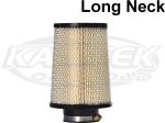 OTR CO10532 Conical 5-1/2" Top 6-1/4" Btm 8-1/4" Tall 3" Opening Cleanable Air Filter Without Stud