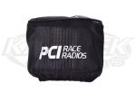 PCI Race Radios 2922 Black Round Cylindrical Pre-Filter Cover 5" Diameter 3" Tall With The Top