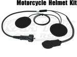 PCI Race Radios 5420 Motorcycle Helmet Specific Wiring Kit With Race Speakers - No Earjack Port