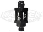 Phenix Industries 12mm-1.5 Male to AN -6 Male Check Valve Adapter Fitting For Bosch Fuel Pumps