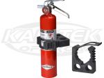 Quickfist 50050 Rubber Clamp For Fire Extinguishers 2-3/4" To 3-1/4" Dia. 50lb Safe Working Load