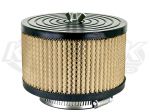 Replacement 3" Clamp On Short Air Filter With Wing Nut For PCI RaceAir Or Rugged Radios MAC Air