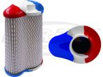 S&B Filters 66-6006 Oblong Oval 10-3/4" Tall 3" Opening Cleanable Air Filter For Polaris RZR 1000