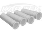 SACO Beveled Delrin 1.805 OD to 1.765 OD Stepped King And Link Pin Front Axle Beam Bushings SET OF 4