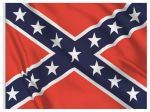 Stiffy Small 12 Inch Tall 18 Inch Wide Replacement U.S.A. Confederate Rebel Flag For Whip Antennas