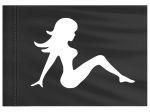 Stiffy Small 12 Inch Tall 18 Inch Wide Replacement Mud Flap Girl Flag For Whip Antennas