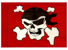 Pirate Bandana Skull Black