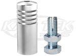 Stiffy Silver 1/4" Diameter Whip Antenna Quick Release For Their Fiberglass Whips Bolts To 1/2" Tab
