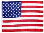 Stiffy Small 12 Inch Tall 18 Inch Wide Replacement U.S.A. Flag For Whip Antennas