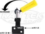 Tilton Racing 90-1003 Lever Action Brake Proportioning Valve 10mm 1.0 Metric Female Thread In/Outlet