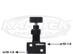 Tilton Racing 90-2003 Twist Knob Brake Proportioning Valve 10mm 1.0 Metric Female Thread In/Outlet