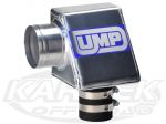 UMP 10103L Air Filter Aluminum Box For 2" Throat Bocar, Brosol, EMPI, Solex Carburetor With 3" Inlet