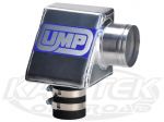 UMP 10103R Air Filter Aluminum Box For 2" Throat Bocar, Brosol, EMPI, Solex Carburetor With 3" Inlet