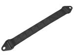 Nylon 7 Inch Long Black Four Layer Suspension Limiting Strap With 4130 Heat Treated Chromoly Ends